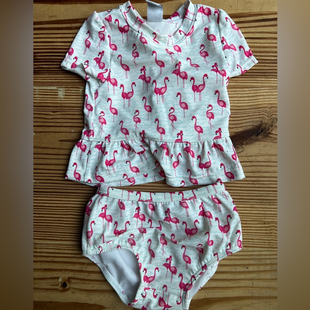 Flamingo bathing suit